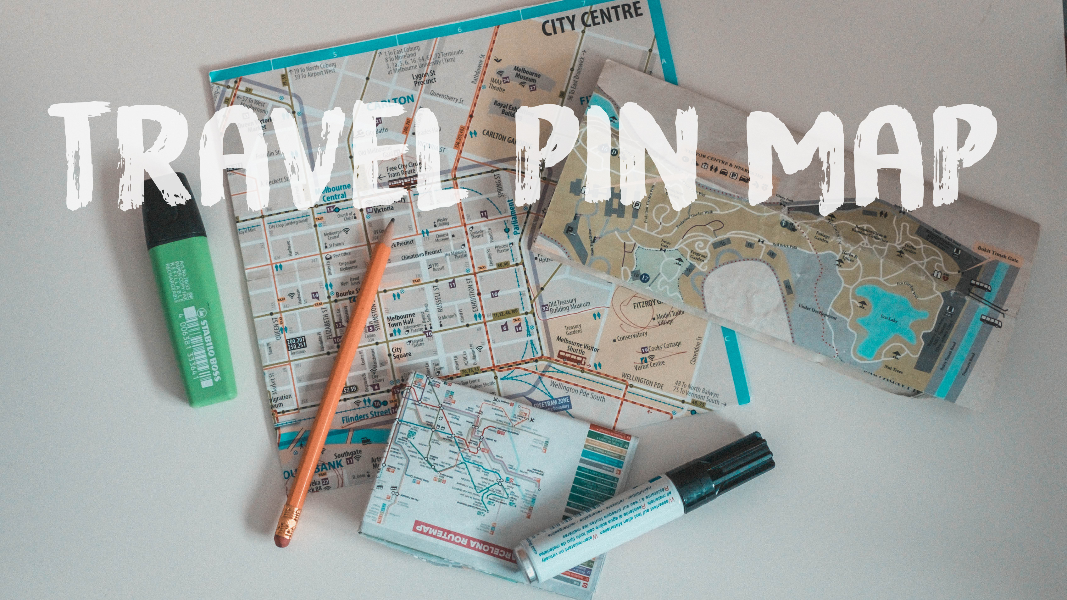 travel map maker with pins